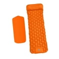 thumbnail image 3 of DYNWAVECA Tapis de Couchage de Camping Gonflable Tapis de Couchage Compact Confortable Matelas Pneumatique de Camping avec Pompe Intégrée pour la Randonnée Sac au Dos Voyage Orange, 3 of 9