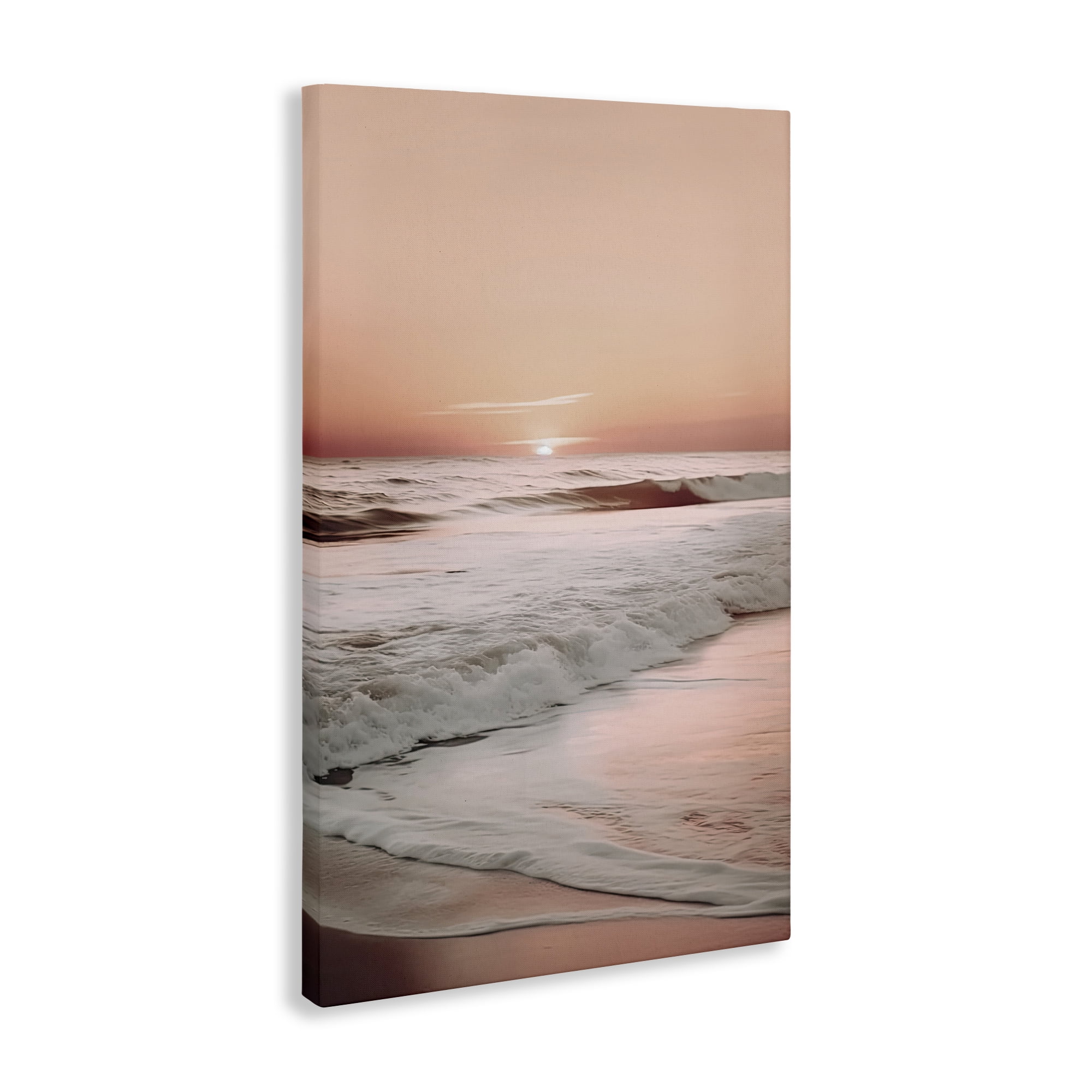Apricot Beach View Canvas Wall Art, design by Decent Exposures