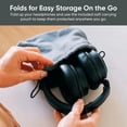 thumbnail image 7 of Restored Wyze Hybrid Active Noise Cancelling Headphones, Wireless Bluetooth Over Ear - 40dB ANC, 20H Playback, 𝐀𝐥𝐞𝐱𝐚 𝐁𝐮𝐢𝐥𝐭-𝐈𝐧,Foldable Comfort for Travel Office, 7 of 7