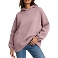 thumbnail image 5 of Hilenly Oversized Hoodies for Women Long Sleeve Pullover Hoodie Hooded Sweatshirts Comfort Travel Outfits, 5 of 10