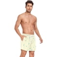 thumbnail image 4 of Men's Quick Dry Casual Beach Shorts Shower with Pockets, Lightweight Swim Trunks for Surfing Gym, 4 of 9