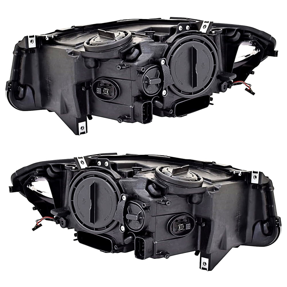 New Pair Of Headlights Compatible With Bmw 528I Xdrive Base Sedan 