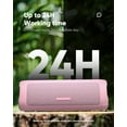 thumbnail image 4 of SMALLMODEL Bluetooth Portable Speaker, Pink, XGO-201, 4 of 8