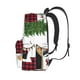 thumbnail image 3 of Disketp Vintage Buffalo Plaid Christmas Camper Mochila Escolar de Gran Capacidad y Peso Ligero, Mochila de Viaje Ideal para Escuela, Trabajo y Uso Diario, Cómoda y con Estilo, 3 of 8