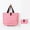 Pink, variant on Kokovifyves Home Items Clearance Sale Portable Oxford Cloth Shopping Bag 600D Waterproof Foldable Portable Oxford Cloth Bag