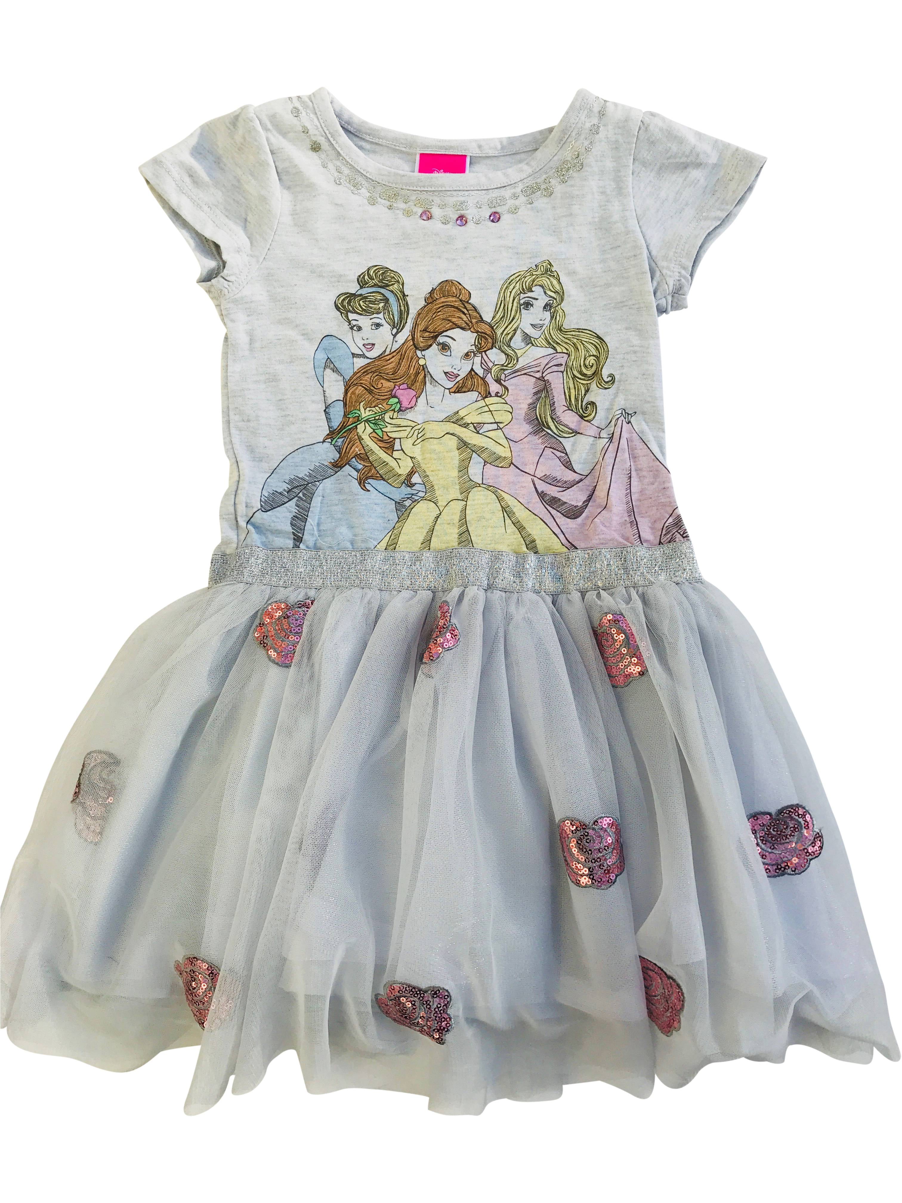 dress with roses at the bottom