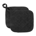 thumbnail image 2 of Monebena 4Pcs Cotton Potholders Kitchen Everyday Basic Terry Pot Holder Heat Resistant Large Coaster Hot Pads Kit Trivets Set for Cooking and Baking Set M01, 2 of 18