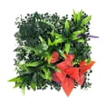 thumbnail image 1 of jifeng 9.8x9.8inch Simulation Grass Greenery Wall Panel Decor for Balcony Accessory Style E, 1 of 9