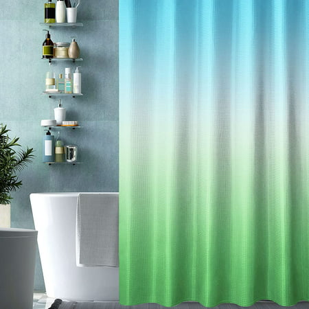 Joyweiextra Wide Shower Curtain For, 108 Inch Wide Hookless Shower Curtain