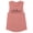 Desert Pink, variant on Script Ohio Women's Muscle Tank Small Heather Grey
