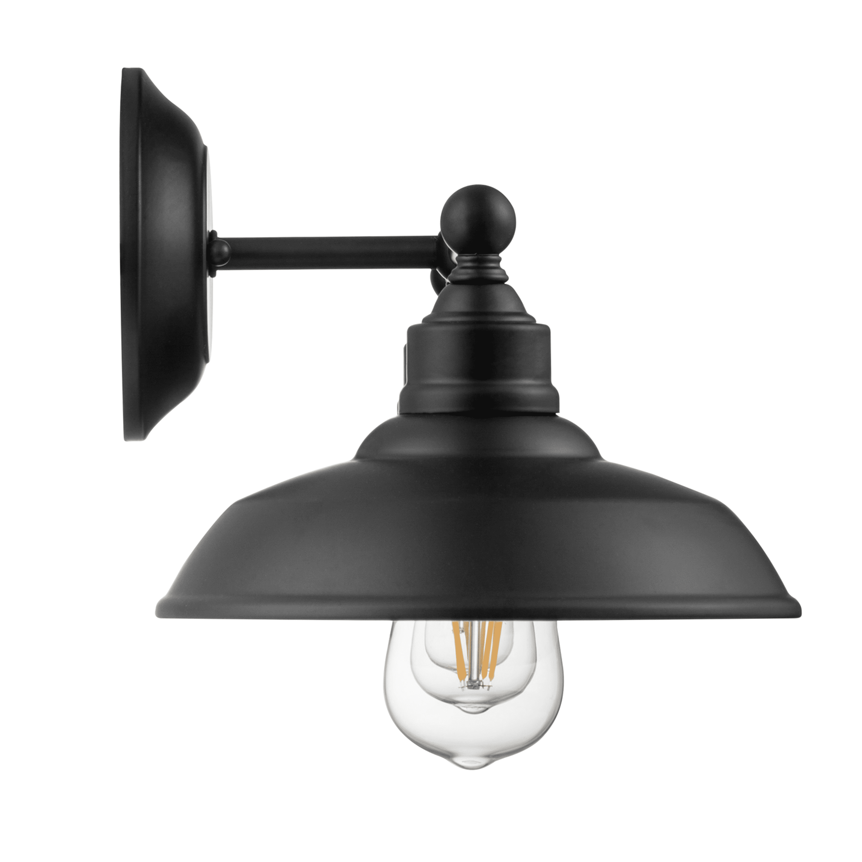 Prominence Home Senika Three Light Vanity in Matte Black