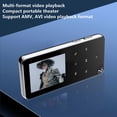 thumbnail image 3 of M25 BT MP3 Music Video Player Lossless HiFi Sound 1.8-inch OLED Screen with FM Radio Recording Stereo FM MP3 MP4 3.5mm o Input TF Card by Selected, 3 of 5