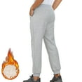 thumbnail image 4 of Simua Men's High-Waist Fleece-Lined Winter Pants - Thermal Comfort with Drawstring Waist and Reversible Cuff, 4 of 7