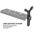 thumbnail image 4 of Lens Support Bracket, Adjustable Double Wheels Lens Support System Black 5kg Loading Aluminum Alloy  for Ronin S, 4 of 7