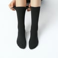 thumbnail image 4 of 6-Pack Women's Breathable Cotton Crew Socks - Ultra Soft Everyday Socks, 4 of 6
