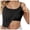 Black, variant on Tank Top for Women Built in Bra Adjustable Spaghetti Strap Workout Tops Gym Shirts Sleeveless Basic Under Clothes（Hot Pink,S)