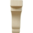 thumbnail image 2 of Ekena Millwork 3 1/2"W x 8 1/2"D x 11"H Bedford Bracket, Rubberwood (4-Pack), 2 of 4