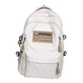 thumbnail image 1 of Mochila Para Mujer, Mochila Para Ordenador Portátil, Mochila Escolar Para Estudiantes, Adolescentes, Color Blanco, 1 of 8