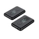 thumbnail image 4 of Matsuzay Adaptador de audio Receptor de señal Transmisor inalámbrico Negro Conveniente pantalla digital Pantalla LED Mano de obra de Electrónica, 4 of 6
