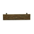 thumbnail image 4 of Pemberly Row X-Style 15x72" Wood Dining Bench in Jacobean Brown, 4 of 5