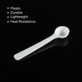 thumbnail image 4 of Uxcell Micro Spoons 1 Gram Measuring Scoop Plastic Round Bottom Mini Spoon 15 Pack, 4 of 6
