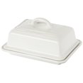 thumbnail image 1 of Le Creuset Stoneware European Butter Dish, White, 1 of 7