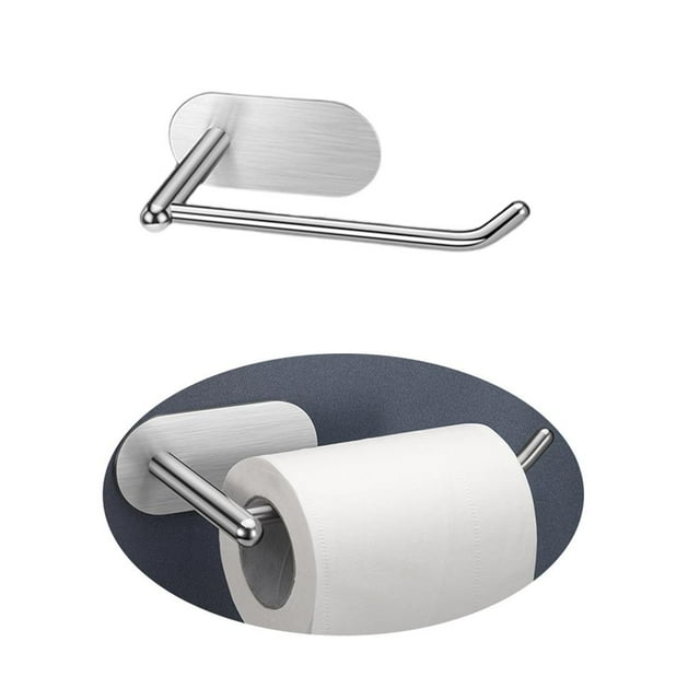ziyahi Under Cabinet Paper Towel Holder Stainless Steel Self Adhesive Paper Towel Rack for Kitchen