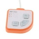 thumbnail image 4 of Eliminador De Grasa Herramienta De Para Trabajar, Leer,Jugar Con Móviles naranja Yinane Mini masajeador eléctrico, 4 of 7