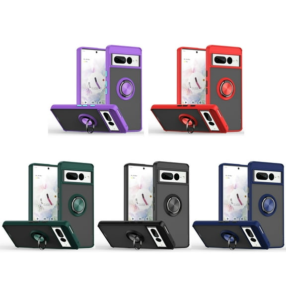 Google Pixel 7 Pro Phone Case, New Strong Slim Kicstand Impact Resistant Multi-Fuction Black