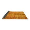 thumbnail image 2 of Ahgly Company Indoor Square Abstract Yellow Contemporary Area Rugs, 6' Square, 2 of 4