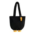 thumbnail image 1 of Minnieouse Cute Plush Handbag Bag Shoulder Soft bag for Girlfriend Party Work Bolsas de mensajero y de hombro Negro, 1 of 1
