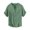 Light green, variant on Migroa Men's Fashion Shirt Casual Beach T-Shirts Solid Tops Shirts for Men 3/4 Sleeve Regular-Fit Henley T-Shirt Summer Lightweight Beach Yoga Tops Blue 4XL