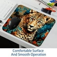 thumbnail image 6 of Leopard Printed Square Mouse Pad, 8.3x9.8 Inch Non-Slip Rubber Bottom Gaming Mouse Pad for Office Use, 6 of 6