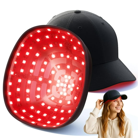 Multi-Mode Light Hat for Scalp Wellness Support, Cordless Personal Care Device with Multi-Spectrum LEDs and Timed Sessions for Men and Women New