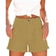 thumbnail image 1 of Pantalones cortos casuales para mujer, pantalones cortos de verano para mujer, pantalones cortos de verano con bolsillos, pantalones cortos de verano de cintura alta, probados profesionalmente, 1 of 2