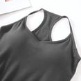 thumbnail image 4 of Bixock Pajamas Tops for Women Sleep Shirts Sleeveless No Wire Camisole Tank Top with Built In Bra Breathable Soft Layering Indoor Sleepwear, 4 of 6