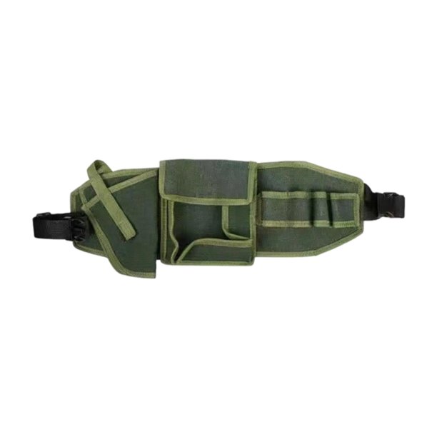 Cinturón de herramientas, bolsa organizadora para herramientas de electricista, riñonera para carpintero, y construcción.