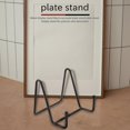 thumbnail image 4 of 5 Pack Metal Display Stands Black Iron Easel For Plate Stand Plate Holder Display Stands For , Deco, 4 of 5