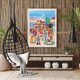 thumbnail image 5 of Kits de pintura de diamantes 5D Wdftyju Perro de surf Taladro redondo completo 30x40 cm, 5 of 9