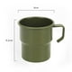 thumbnail image 1 of Taza de camping de 300 ml, taza de camping ligera, utensilios de picnic para turistas (verde militar) Sywqhk Para Estrenar, 1 of 2