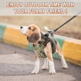 thumbnail image 4 of Dog Harness Step in Dog Vest Harness, Reflective Adjustable Puppy No Pull Harness Breathable Soft for Small and Medium Dogs Cats,Camo, XS, 4 of 10