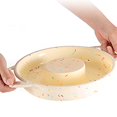 thumbnail image 3 of Silicone Donut Pan Cake Mold 9 Inch Doughnut Pans for Baking, Non Stick Round Cake Pan with Handle (Large，1Pack), 3 of 6