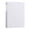 White#0, variant on MIANHT A4 Document Folder Semi-Transparent File Pouch Exam Paper Organizer Multi-Pocket Plastic Portfolio for School Office Student Certificate Report Storage