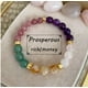 thumbnail image 3 of Rico y Elegante Torre de Oro Amarillo Pulsera de Piedras Naturales Mujer de alta joyería de grado amatista citrino pulsera de cuentas, 3 of 7