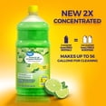 thumbnail image 3 of Great Value Multi-Purpose Cleaner & Floor Cleaner 2x Concentrated, Lemon, 56 fl oz, 3 of 5