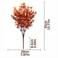 thumbnail image 4 of 4 Pcs Fall Eucalyptus Stems Boston Fern Plants Decor,Faux Eucalyptus Branches Artificial Autumn Plants Decorations Fall Thanksgivin Floral Arrangements Farmhouse Home Table Centerpiece, 4 of 4