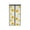 Black,XL, variant on Magnetic Screen Door Reinforced Mesh Door Screen Hands Free Magnetic Closure Hook and Loop Installation for Patio Porch Balcony Front Door Sunflower Grid Pattern,Easy Install,Multiple sizes available