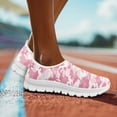 thumbnail image 4 of Psesaysky Women's Pink Camouflage Casual Shoes Comfortable Breathable Slip On Sneakers Everyday Hiking Shoes Suitable for All Seasons, 4 of 7