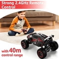 thumbnail image 3 of HNH RC Car for Kids, Monster Truck Remote Control Cars 60 Min Play, 25+Km/H Off-Road RC Car Gifts for Boys/Girls Ages 6+, 3 of 9