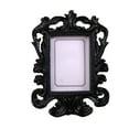 thumbnail image 2 of Small Square Photo Frame, Black, Picture Frame Rectangle Family Decoration Resin clas-sic Desktop Photo List Frame, 2 of 5